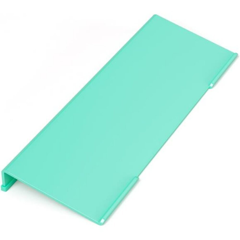 Ergonomic acrylic keyboard stand green computer desk riser typing wrist support